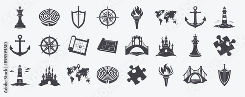 set strategy symbols, anchor castle bridge blueprint