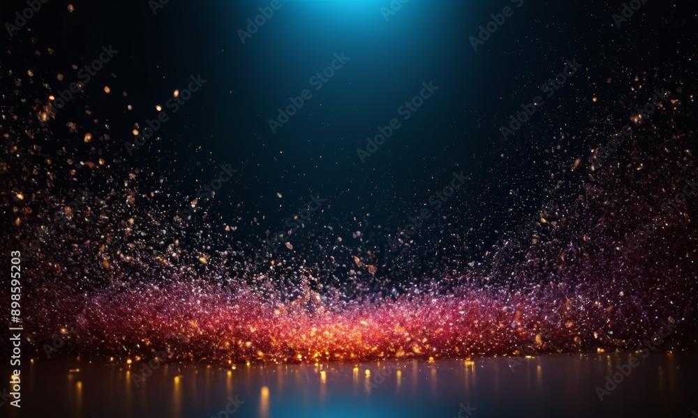 digital illustration of a dark background with a gradient of colors, including red, orange, and yellow, and small white dots or specks scattered throughout. digital illustration of a dark background with a gradient of colors, including red, orange, and yellow, and small white dots or specks scattered throughout.