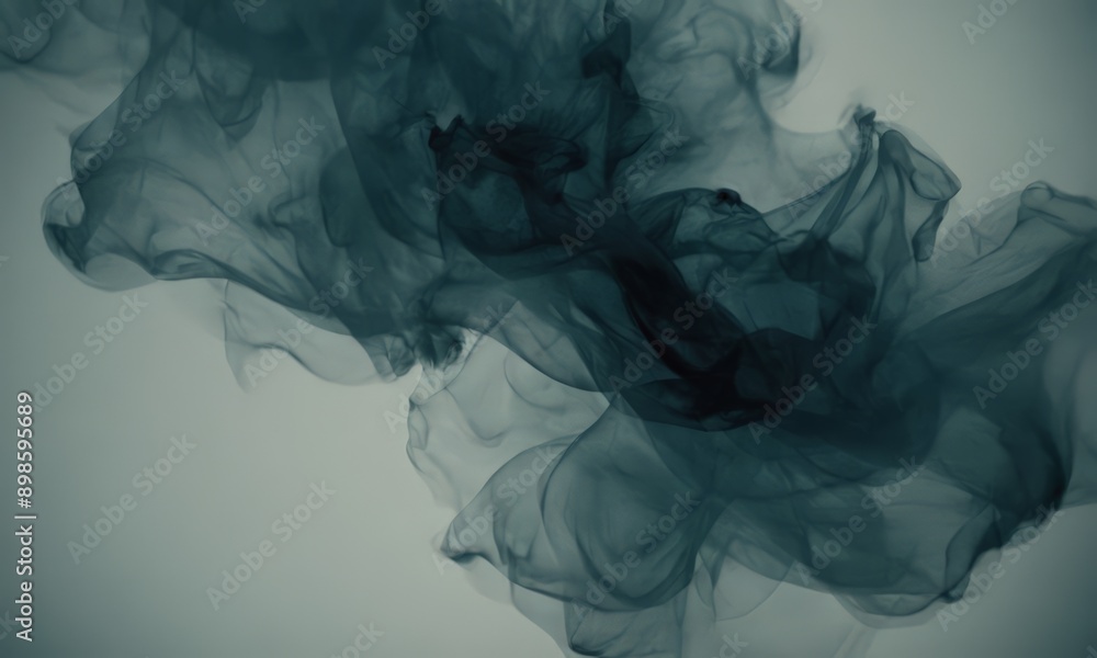 large cloud of dark smoke or vapor, with a sense of movement and dynamism. large cloud of dark smoke or vapor, with a sense of movement and dynamism.