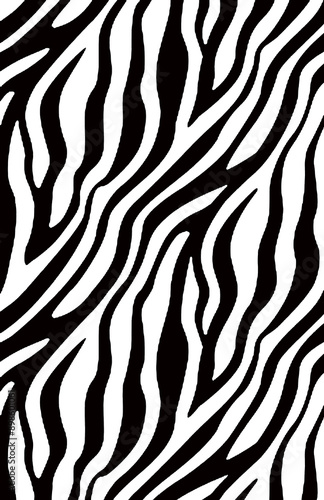 BACKGROUND BLACK AND WHITE ANIMAL SKIN TEXTURE 