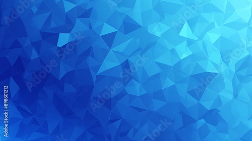 Polygonal texture, blue