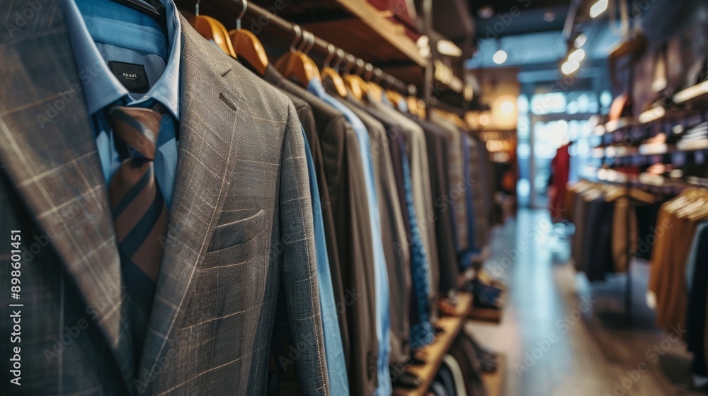 formal wear in a modern fashion store generative ai formal wear in a modern fashion store generative ai