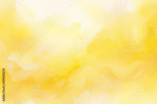 Yellow Watercolor background - stock illustration