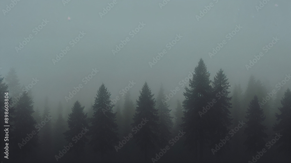 dark foggy forest dark foggy forest
