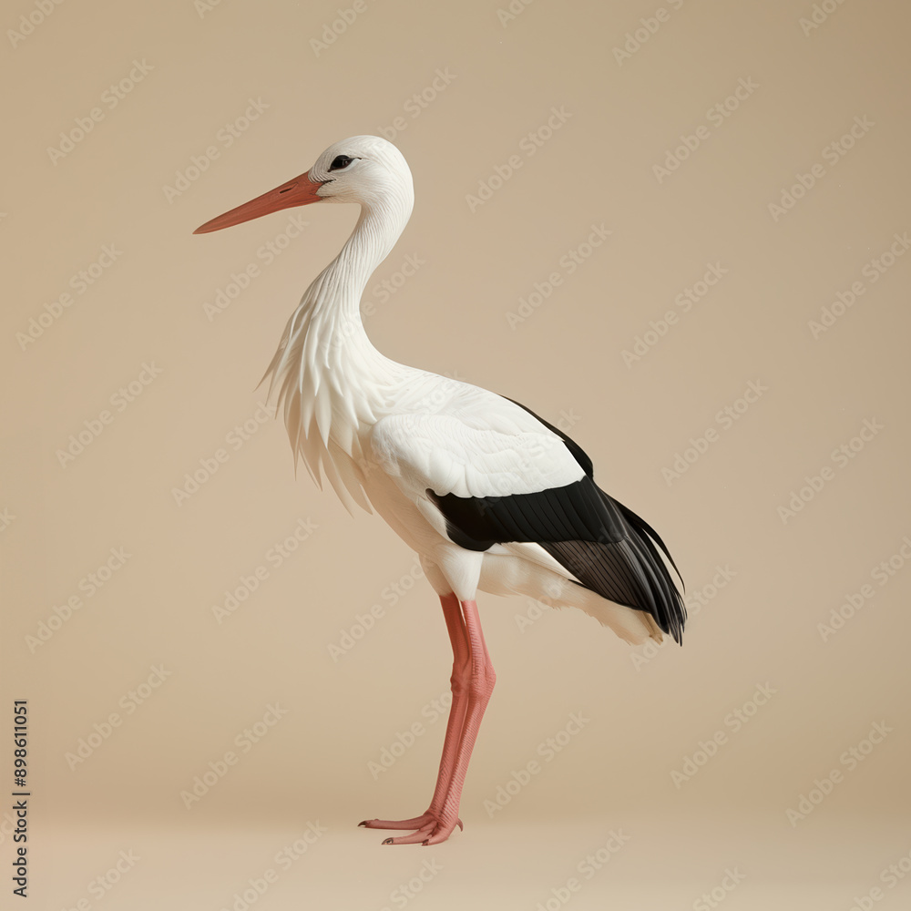 Fototapeta premium stork 
