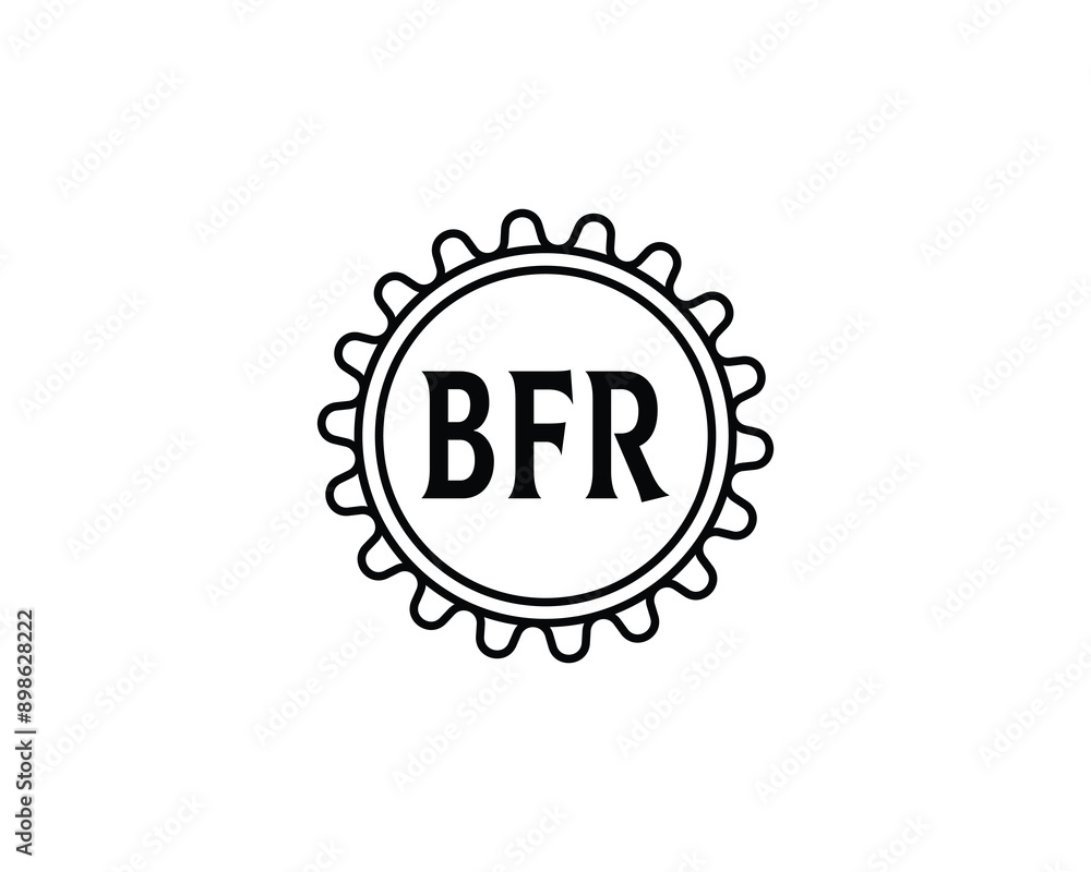 BFR Logo design vector template. BFR logo design. BFR Logo design vector template. BFR logo design.