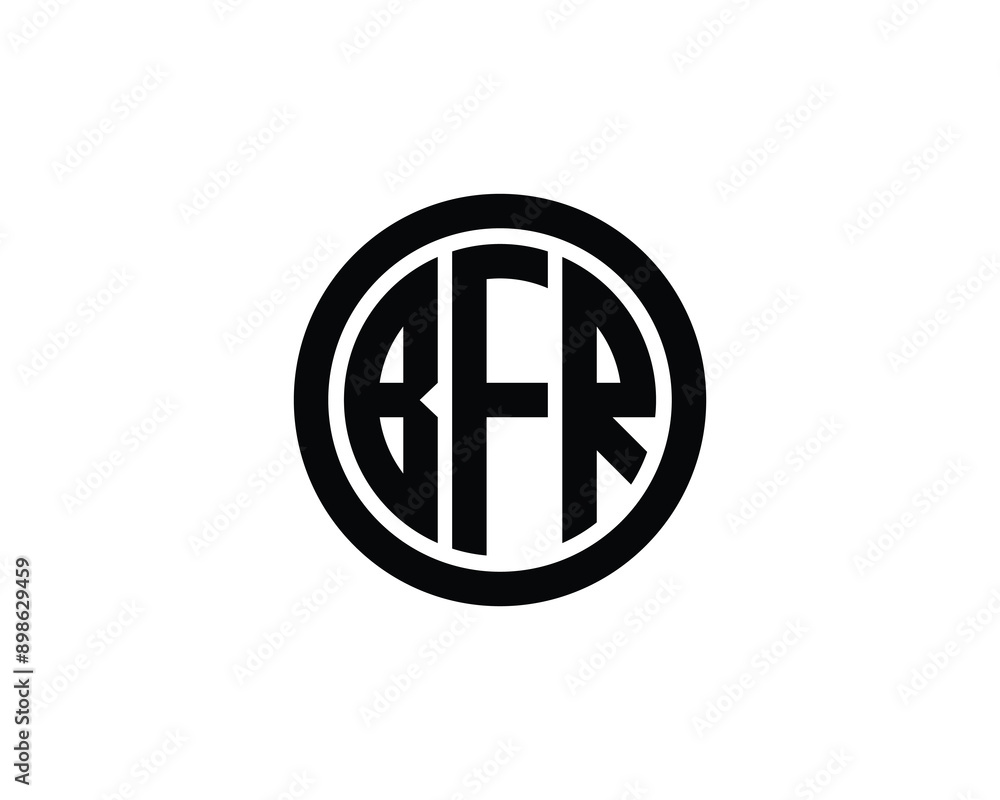 BFR Logo design vector template. BFR logo design. BFR Logo design vector template. BFR logo design.