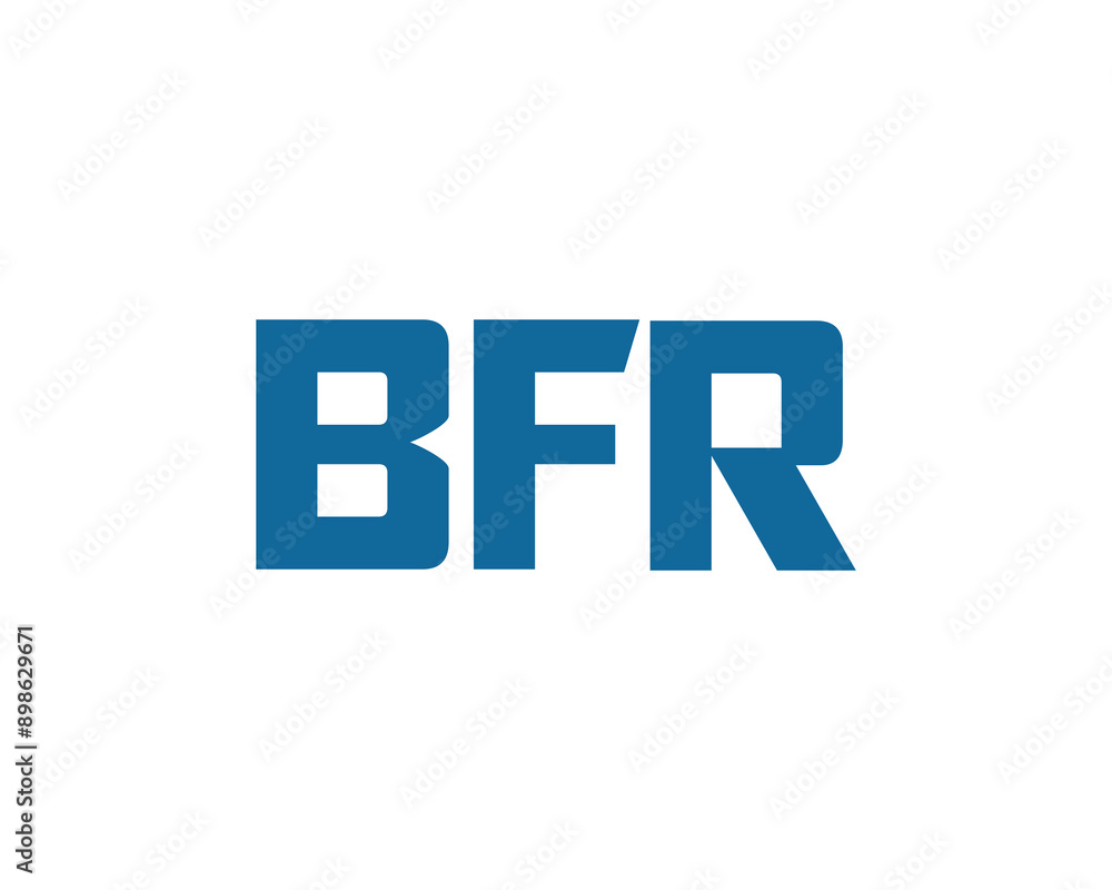 BFR Logo design vector template. BFR logo design. BFR Logo design vector template. BFR logo design.