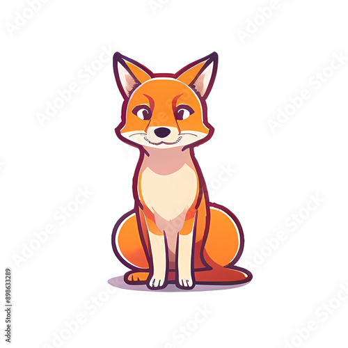 red fox cartoon
