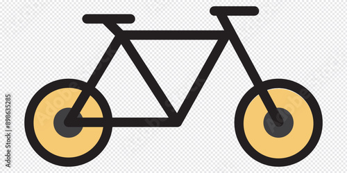 bicycle icons isolated on white background. Modern and editable bicycle icon. Simple icon vector illustration. EPS 10.