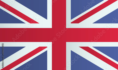 British national flag. Great Britan England identity