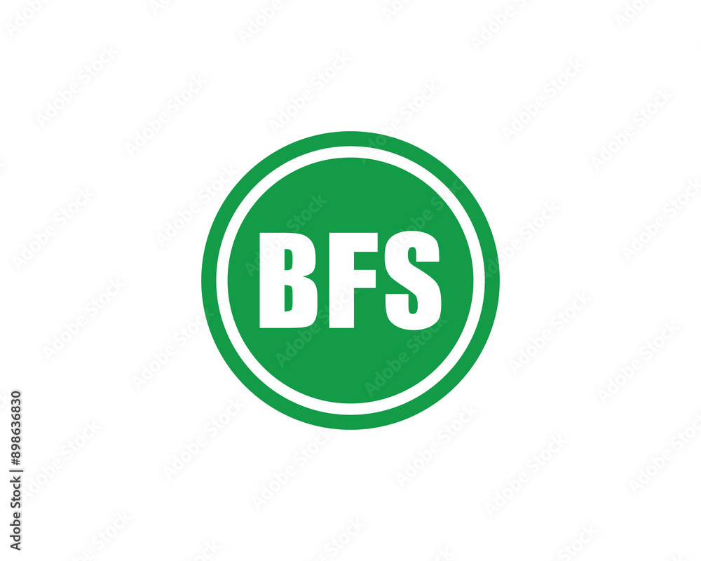 BFS logo design vector template. BFS logo design. BFS logo design vector template. BFS logo design.