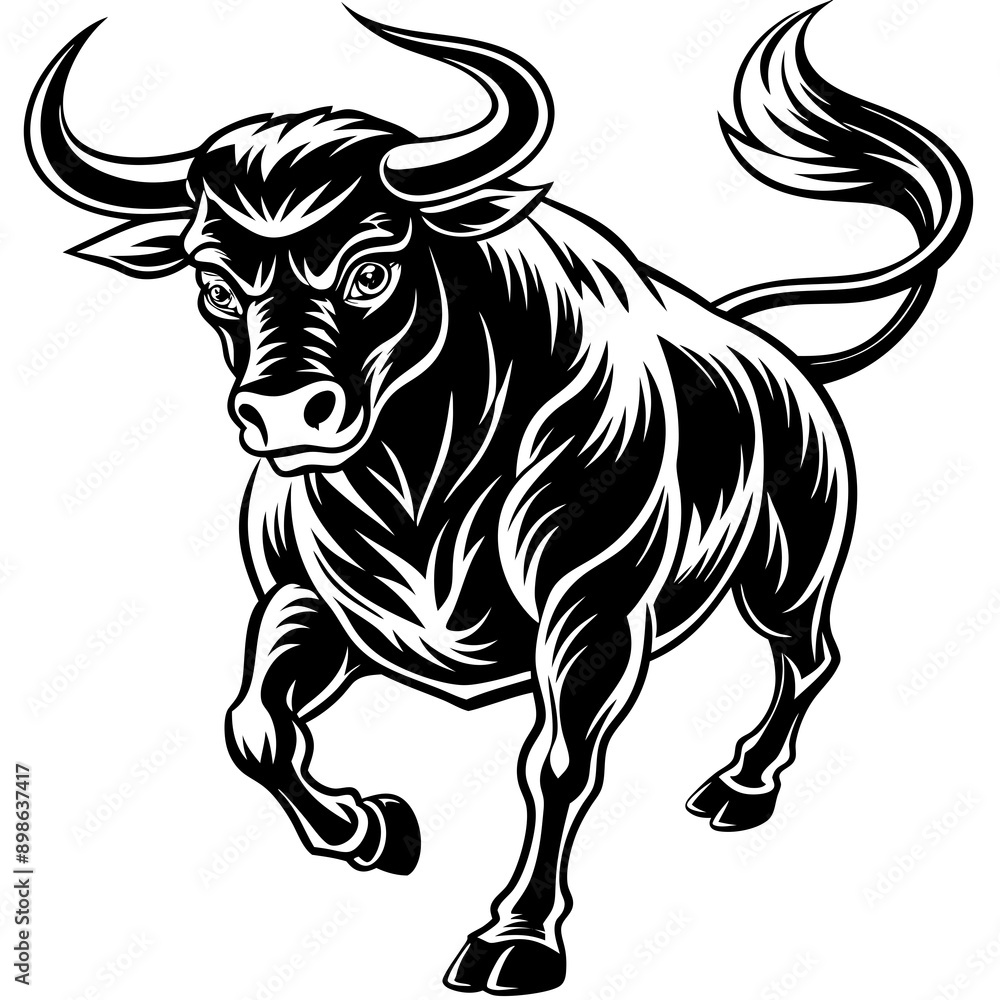 Obraz premium bull Vector