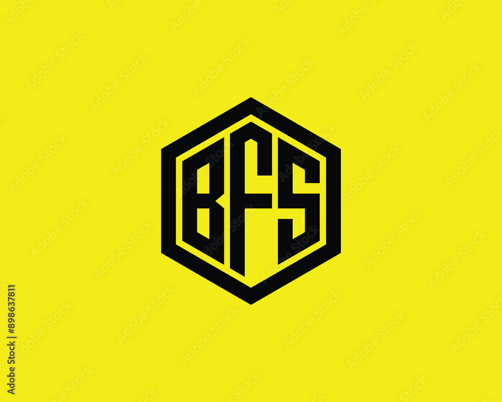 BFS logo design vector template. BFS logo design. BFS logo design vector template. BFS logo design.