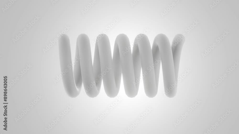 Abstract animation looped video 3d render Abstract animation looped video 3d render