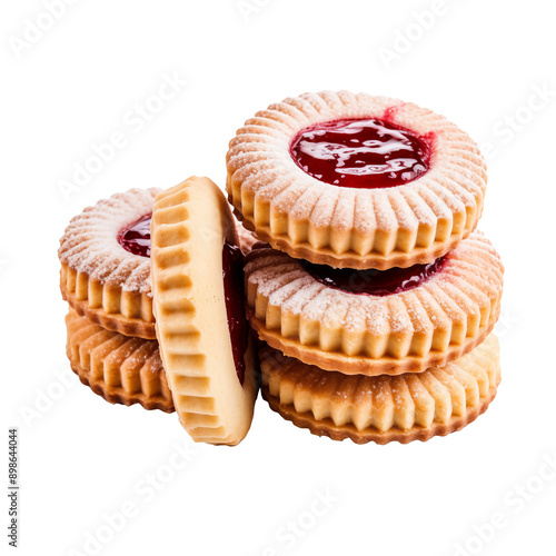 Hobnobs  with transparent background high quality image photo