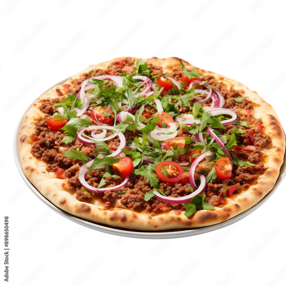 Lahmacun with transparent background high quality image Lahmacun with transparent background high quality image