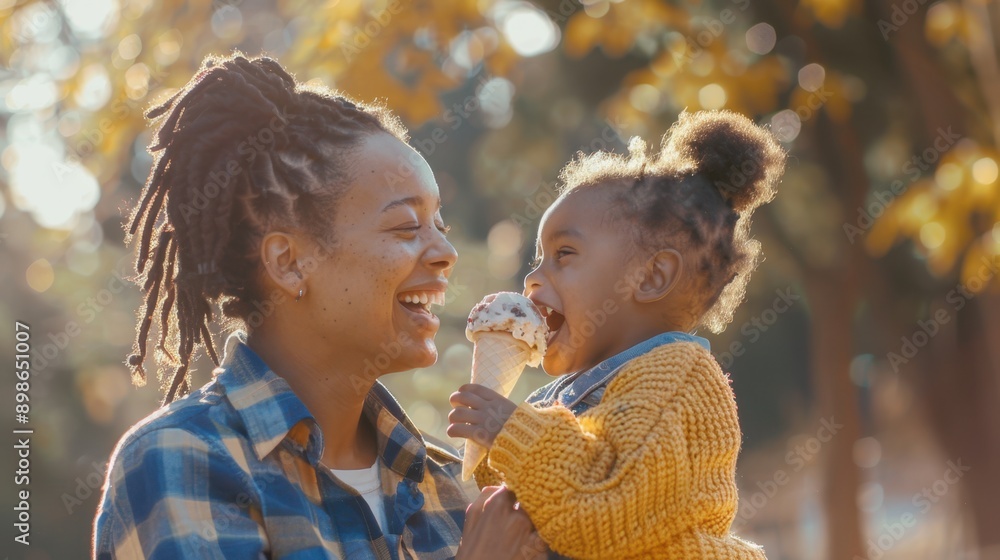 Obraz premium The Mother and Child Fun