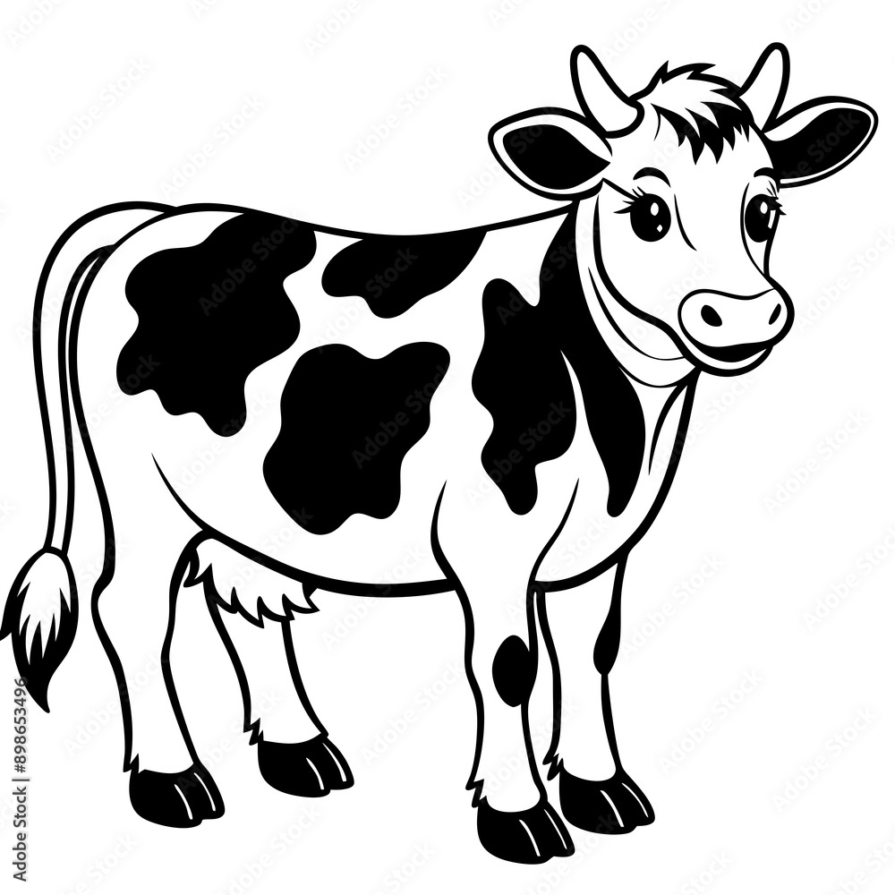 baby cow Vector baby cow Vector