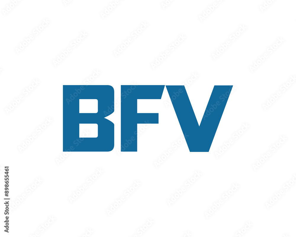 BFV logo design vector template. BFV Logo design. BFV logo design vector template. BFV Logo design.