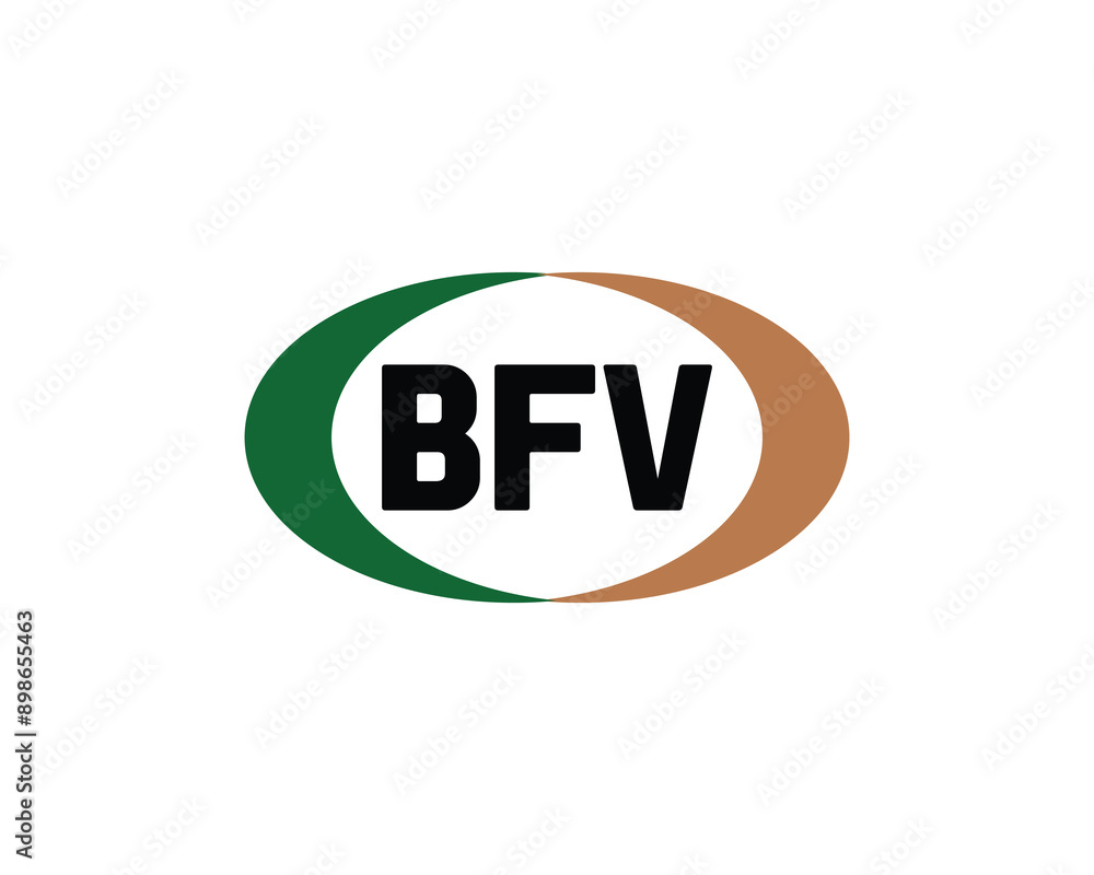 BFV logo design vector template. BFV Logo design. BFV logo design vector template. BFV Logo design.