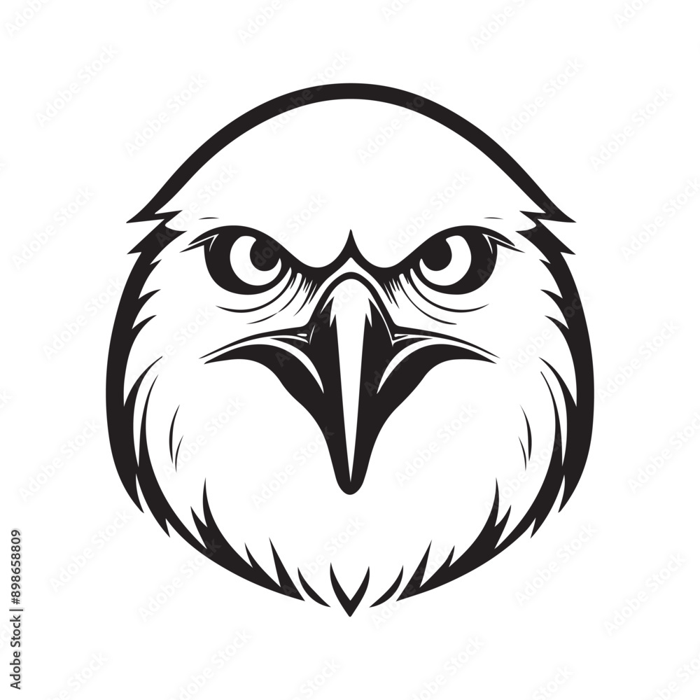 Eagle line art vector illustration Eagle line art vector illustration