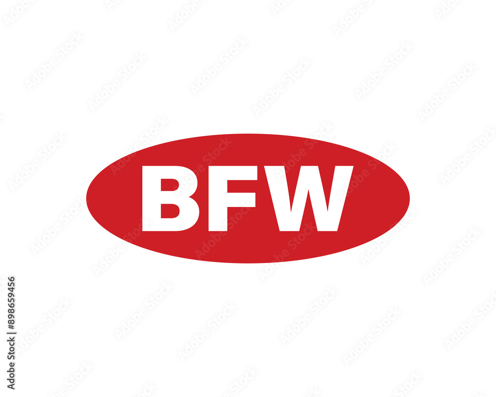 BFW logo design vector template. BFW logo design. BFW logo design vector template. BFW logo design.
