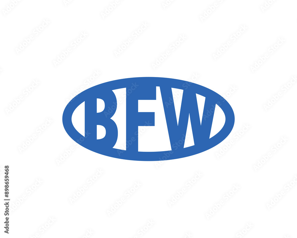BFW logo design vector template. BFW logo design. BFW logo design vector template. BFW logo design.