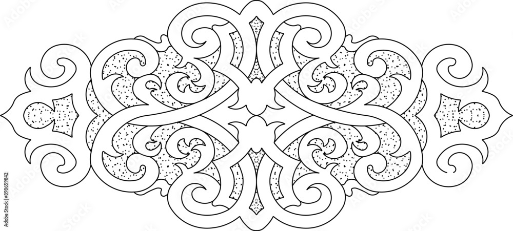 Sketch illustration silhouette vector image detail design ornament decorative background pattern classic vintage floral ethnic traditional europe Sketch illustration silhouette vector image detail design ornament decorative background pattern classic vintage floral ethnic traditional europe