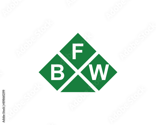Free Download BFW logo design vector template. BFW logo design. - GFXLoad