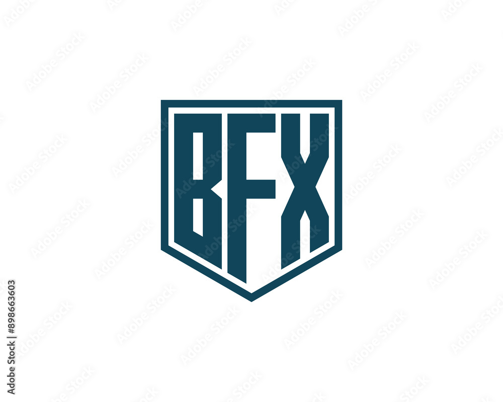 BFX Logo design vector template. BFX Logo design. BFX Logo design vector template. BFX Logo design.