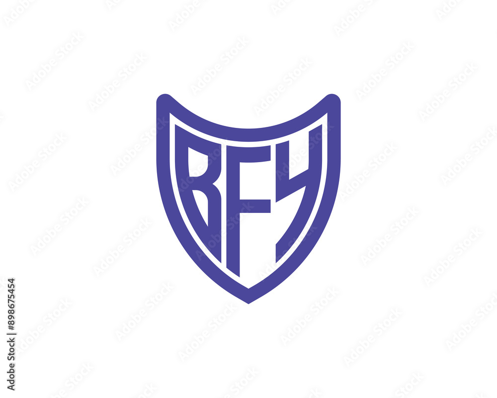 BFY logo design vector template. BFY logo design. BFY logo design vector template. BFY logo design.