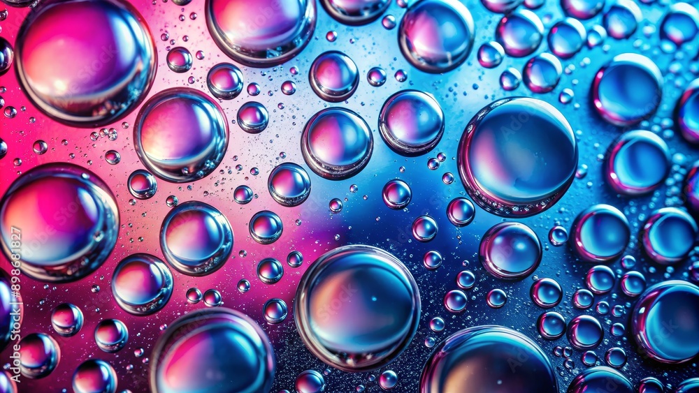 Abstract Oil Drops on Blue and Pink Background, Macro, Water Bubbles, Abstract Art, Texture ,macro, abstract Abstract Oil Drops on Blue and Pink Background, Macro, Water Bubbles, Abstract Art, Texture ,macro, abstract