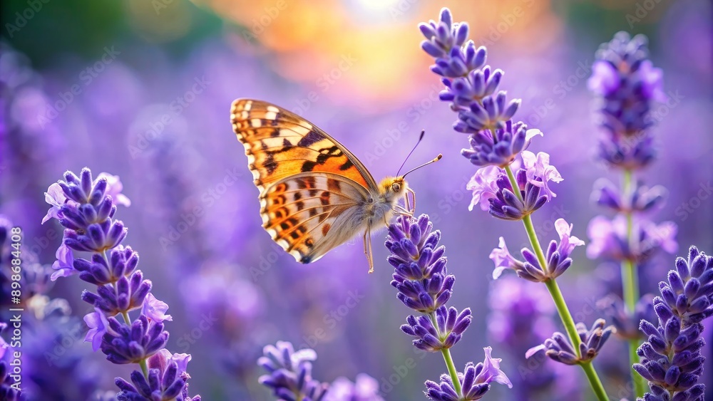 Butterfly on Lavender Bloom, Macro Photography, Nature, Insect, Flower, lavender, butterfly Butterfly on Lavender Bloom, Macro Photography, Nature, Insect, Flower, lavender, butterfly