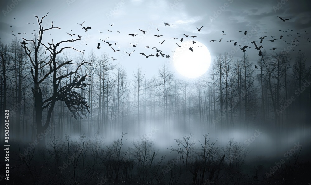 Haunted Forest Night Haunted Forest Night