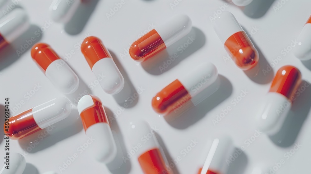 Close up of medication on white backdrop Close up of medication on white backdrop