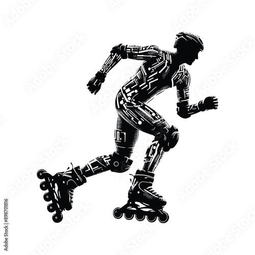 Inline Skating, roller skate