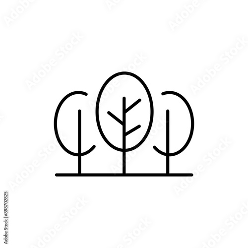 pine tree icon vector illustration, forest silhouettes of pine tree collection set, various tree icon silhouette, Tree Icon, pine trees icon set, forest icons
