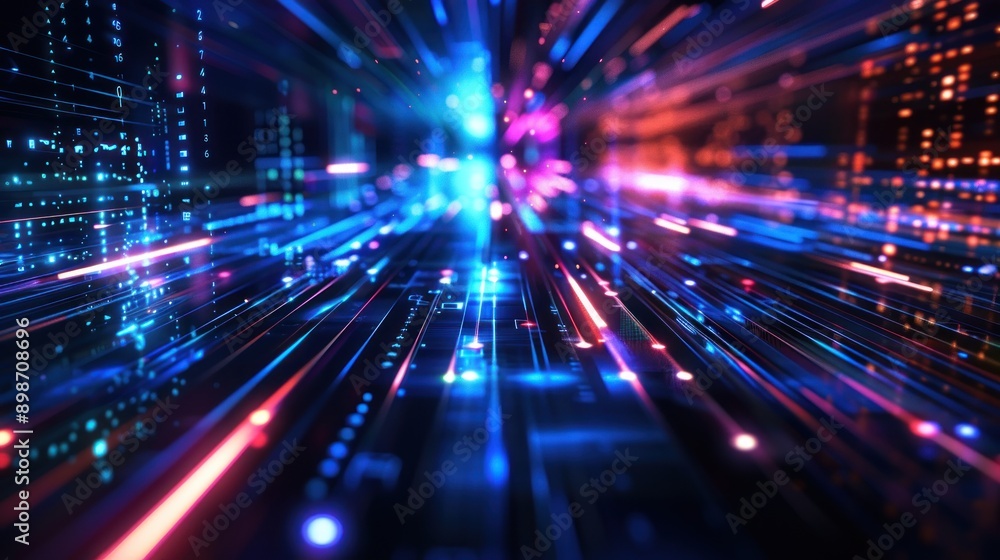 Abstract Digital Technology Background Abstract Digital Technology Background