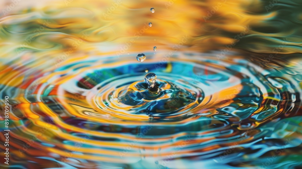 Water Drop Ripples Abstract Photography Water Drop Ripples Abstract Photography