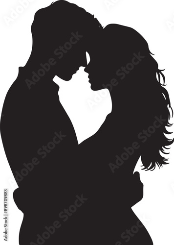 couple dancing silhouette 