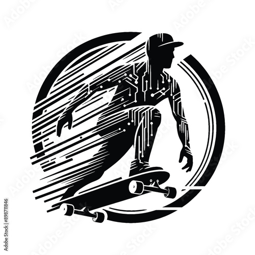 Skateboarding, longboarding