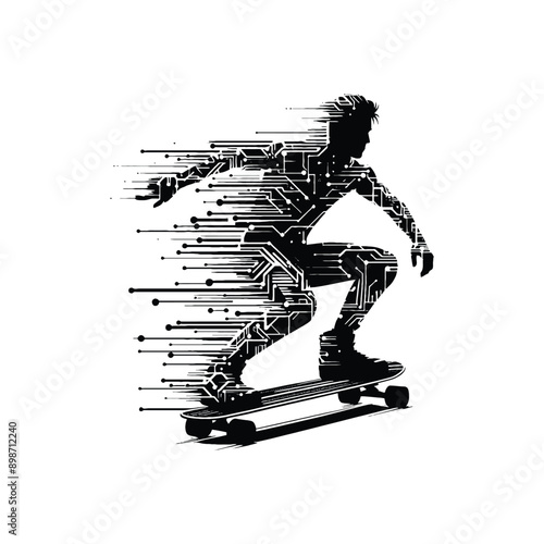 Skateboarding, longboarding
