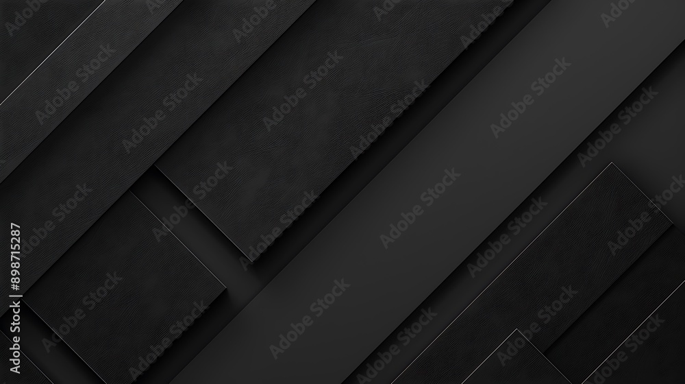 Abstract Black and White Geometric Pattern Abstract Black and White Geometric Pattern