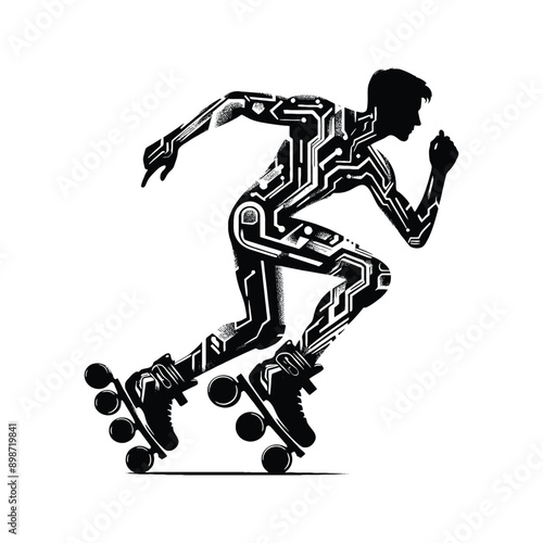 Inline Skating, roller skate