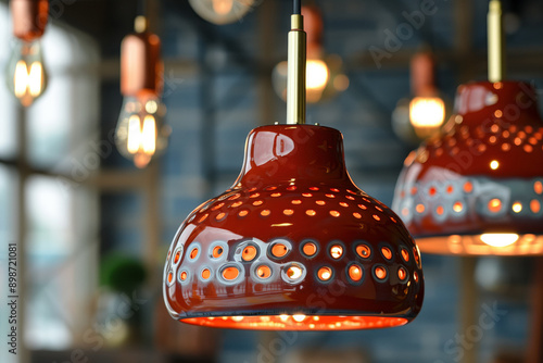 Ceramic Glass and Metal Lamps
