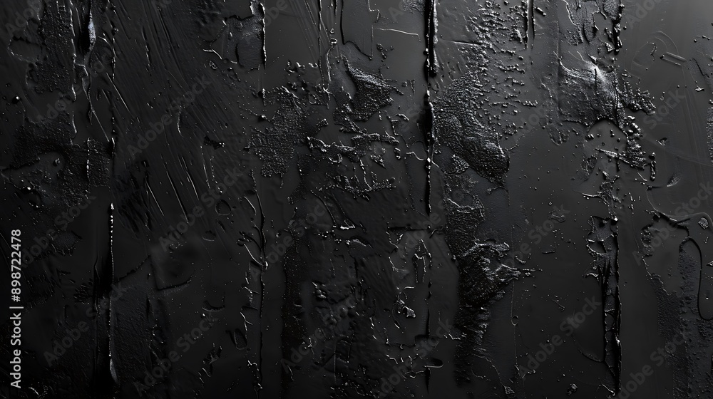 Abstract Black Texture with Glittering Surface Abstract Black Texture with Glittering Surface