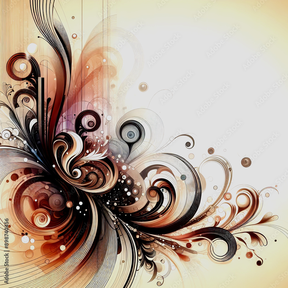 abstract floral background