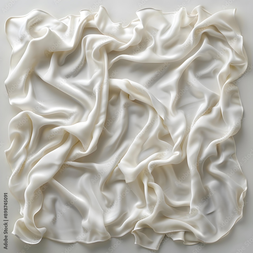White fabric White fabric