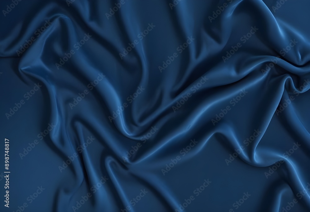 Blue velvet texture sample background, smooth, some waves, well enlighted Blue velvet texture sample background, smooth, some waves, well enlighted